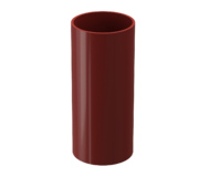 Труба водосточная 3 м Красный, (RAL 3005)