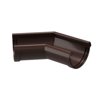 Угол желоба 135˚ Шоколад, (RAL 8019)